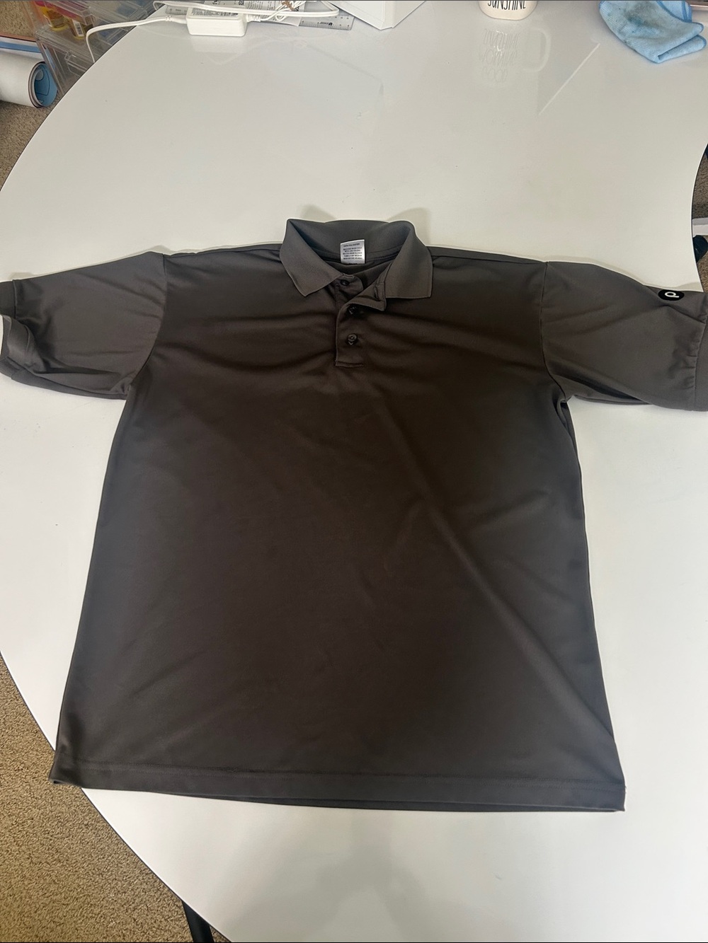 Publix uniform Gray Polo Shirt - Classic Short Sleeve